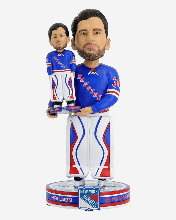 Henrik Lundqvist New York Rangers Bobble Dubblz Bobblehead FOCO - FOCO.com