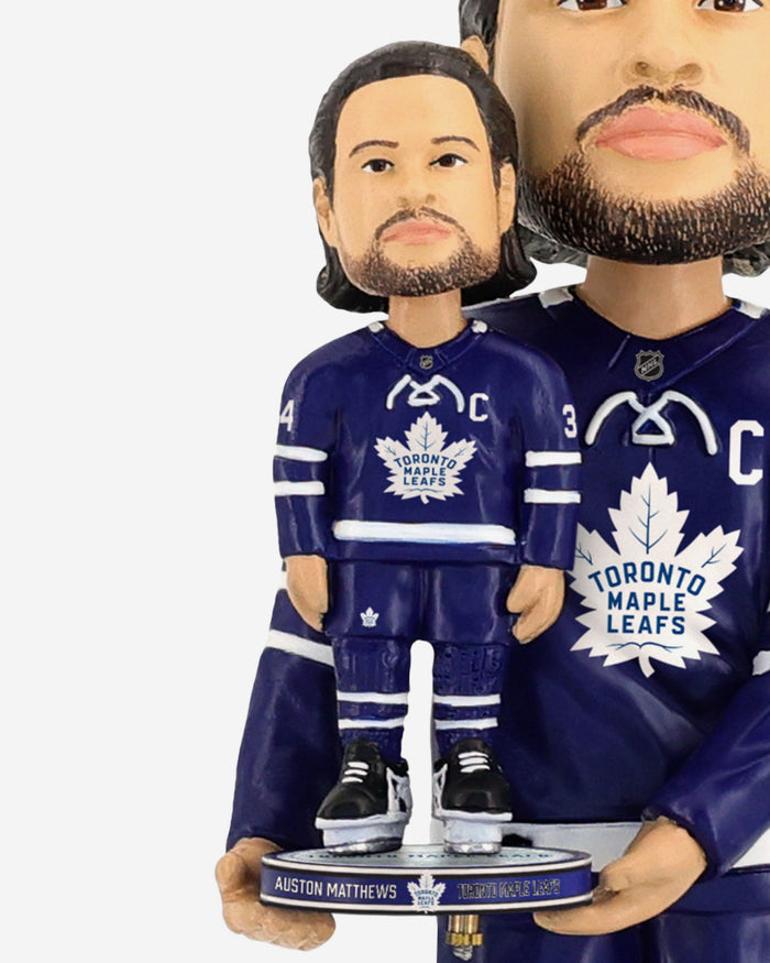 Auston Matthews Toronto Maple Leafs Bobble Dubblz Bobblehead FOCO - FOCO.com
