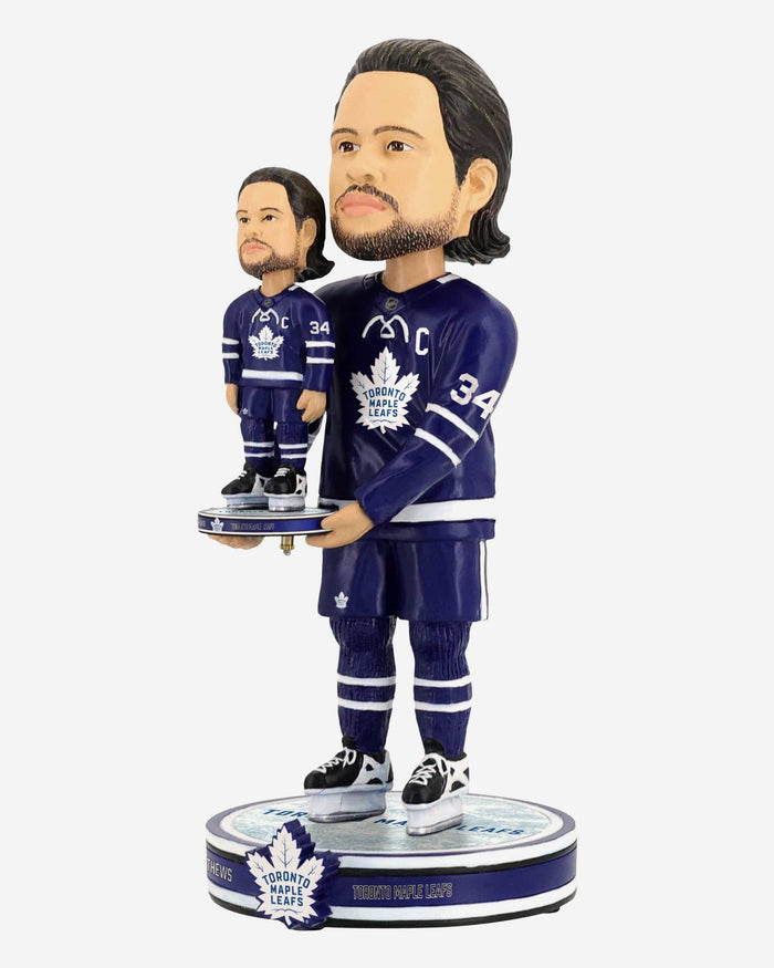 Auston Matthews Toronto Maple Leafs Bobble Dubblz Bobblehead FOCO - FOCO.com