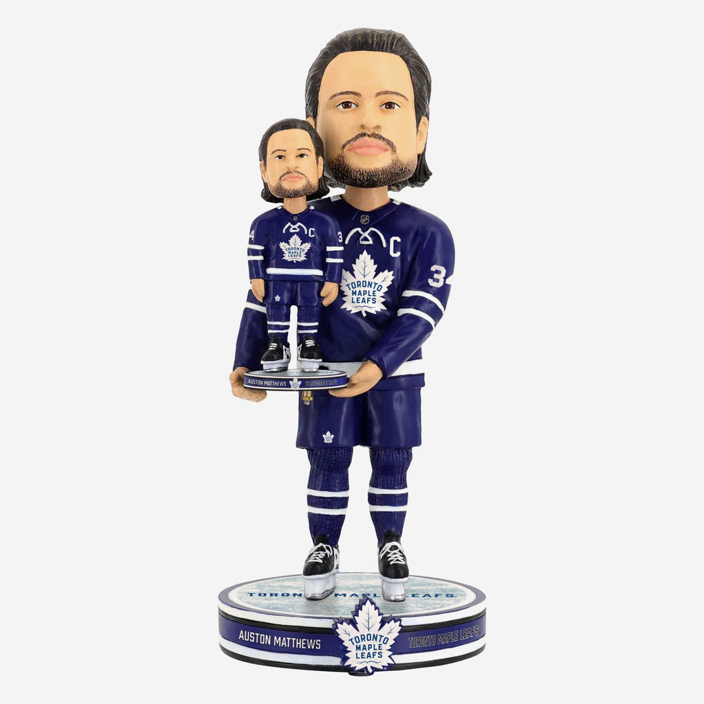 Auston Matthews Toronto Maple Leafs Bobble Dubblz Bobblehead FOCO - FOCO.com
