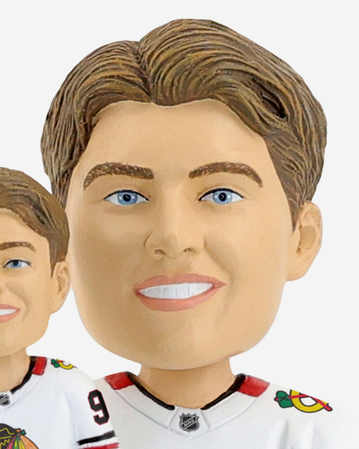 Connor Bedard Chicago Blackhawks Away Jersey Bobble Dubblz Bobblehead FOCO - FOCO.com