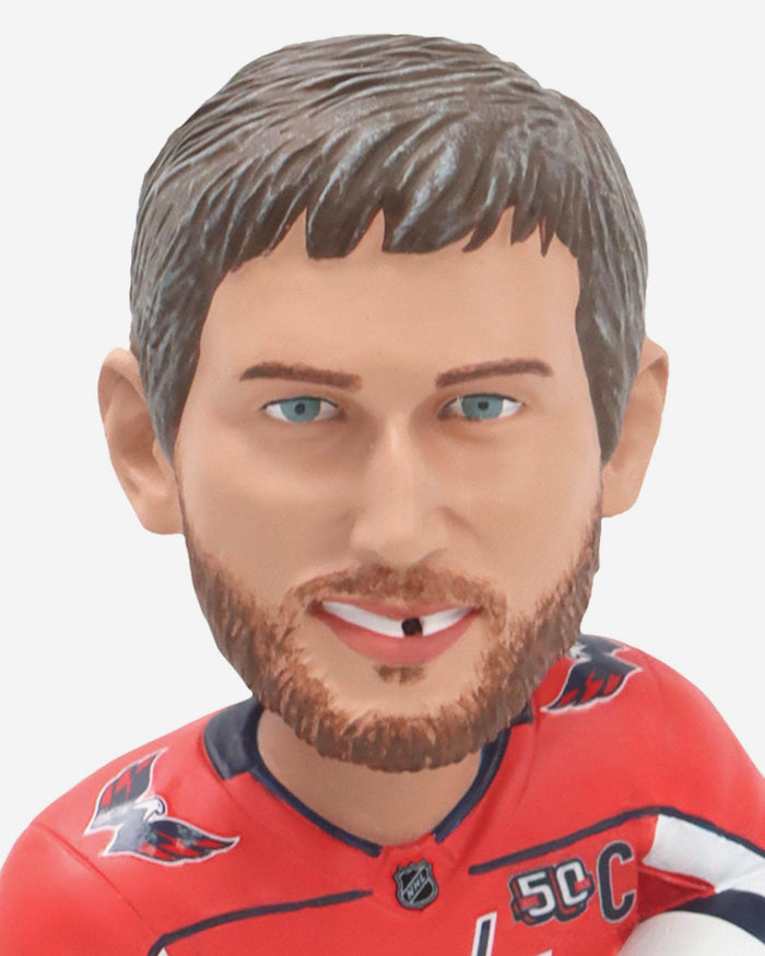 Alex Ovechkin Washington Capitals 1600 Career Points Bobblehead FOCO - FOCO.com