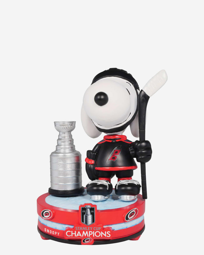 Carolina Hurricanes 2026 Stanley Cup Champions Snoopy Peanuts Bobblehead