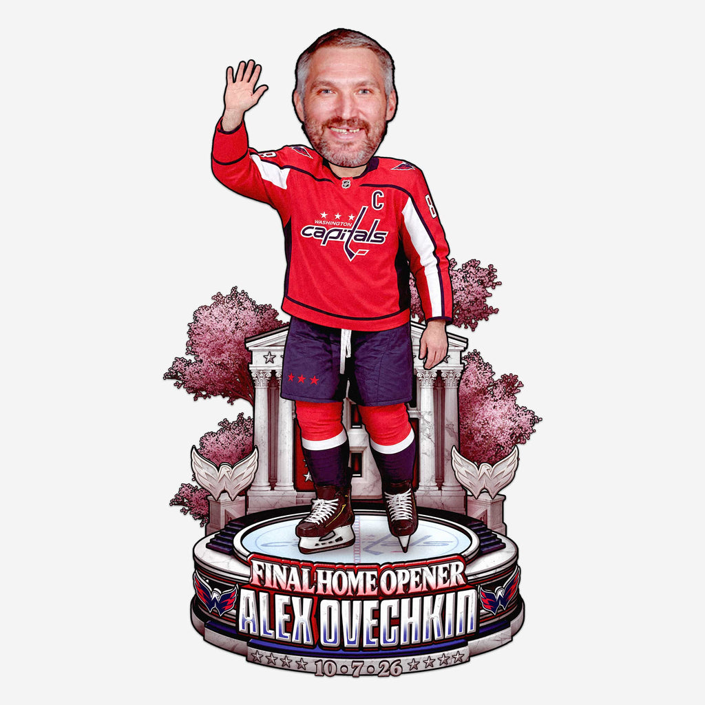 Alex Ovechkin Washington Capitals Final Home Opener Bobblehead