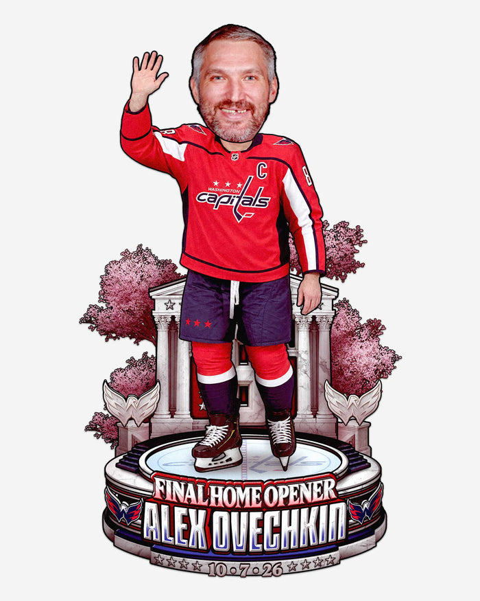 Alex Ovechkin Washington Capitals Final Home Opener Bobblehead