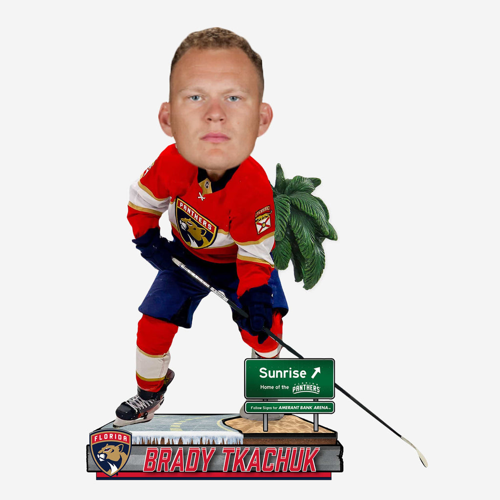 Brady Tkachuk Florida Panthers Next Stop Bobblehead FOCO - FOCO.com