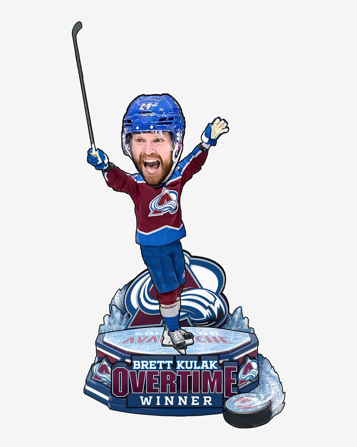 Brett Kulak Colorado Avalanche 2026 Playoffs Overtime Winner Bobblehead
