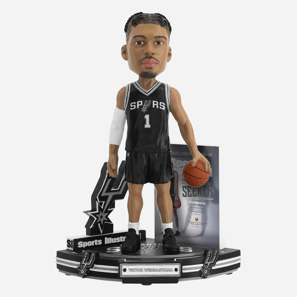Victor Wembanyama San Antonio Spurs The Seeker Sports Illustrated Cover Bobblehead FOCO - FOCO.com