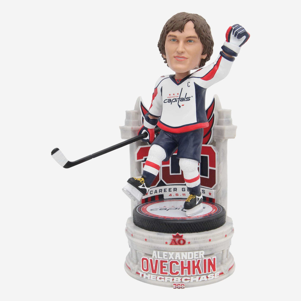 Alex Ovechkin Washington Capitals 300th Goal Bobblehead FOCO - FOCO.com