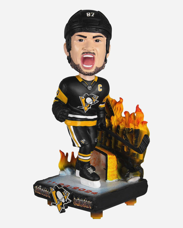 Sidney Crosby Pittsburgh Penguins 600th Goal Bobblehead FOCO - FOCO.com