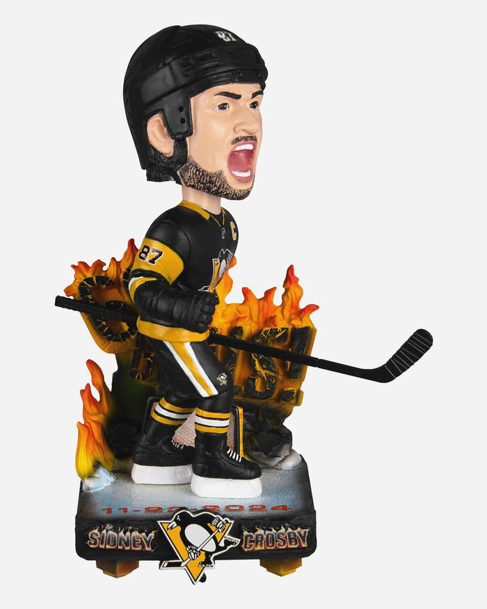 Sidney Crosby Pittsburgh Penguins 600th Goal Bobblehead FOCO - FOCO.com
