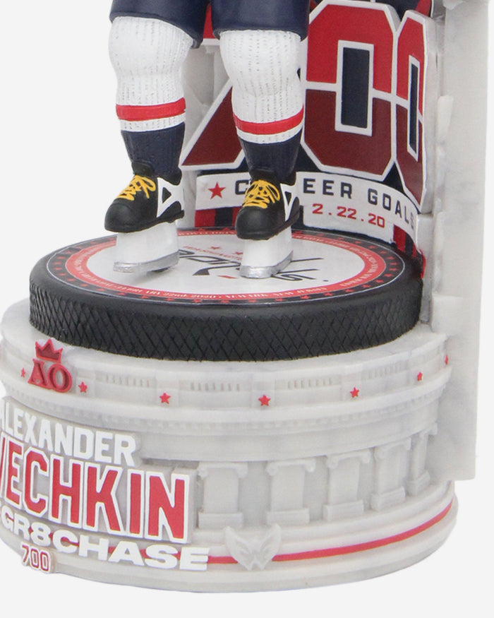 Alex Ovechkin Washington Capitals 700th Goal Bobblehead FOCO - FOCO.com