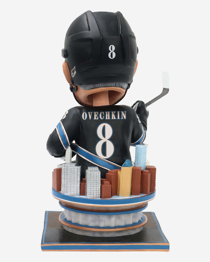 Alex Ovechkin Washington Capitals Black Uniform Bust Bighead Bobblehead FOCO - FOCO.com