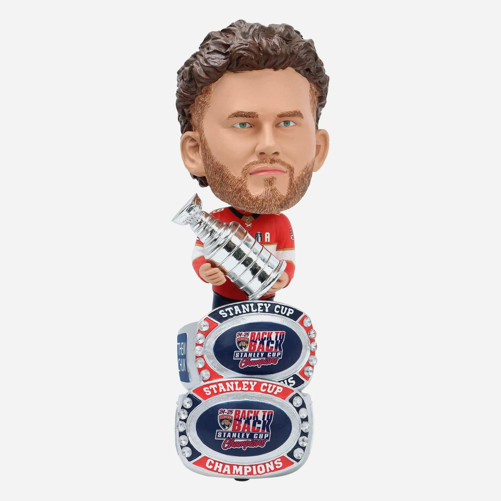 Matthew Tkachuk Florida Panthers 2025 Stanley Cup Champions Ring Base Bighead Bobblehead FOCO - FOCO.com