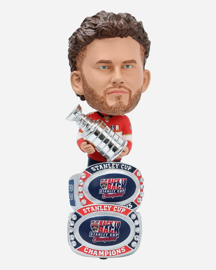 Matthew Tkachuk Florida Panthers 2025 Stanley Cup Champions Ring Base Bighead Bobblehead FOCO - FOCO.com