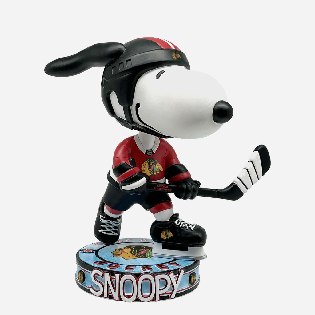 Chicago Blackhawks Snoopy Peanuts Bighead Bobblehead FOCO - FOCO.com