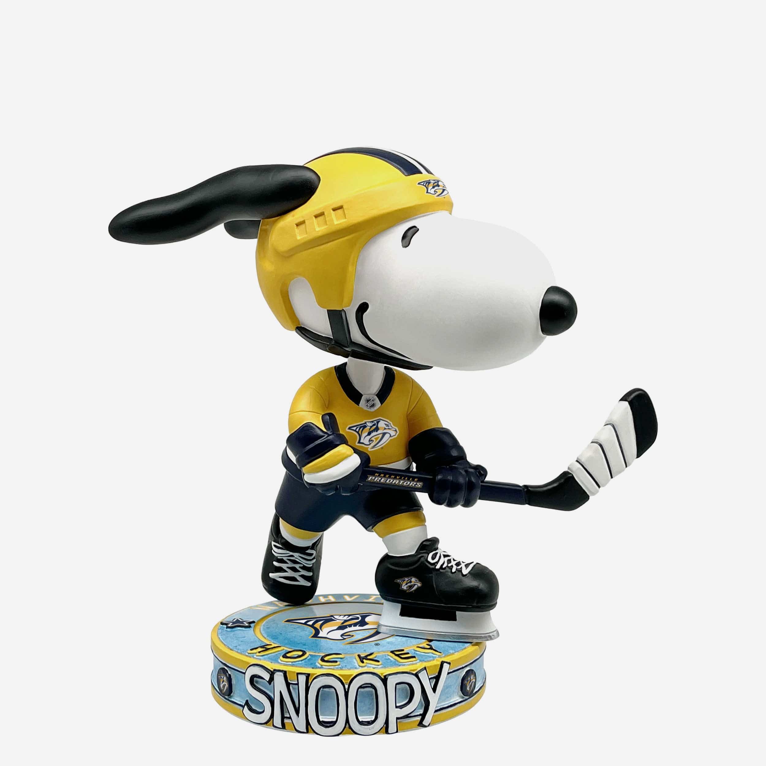 Nashville Predators Snoopy Peanuts Bighead Bobblehead FOCO