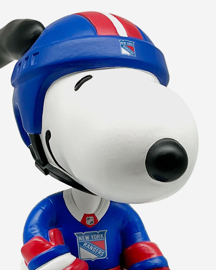 New York Rangers Snoopy Peanuts Bighead Bobblehead FOCO