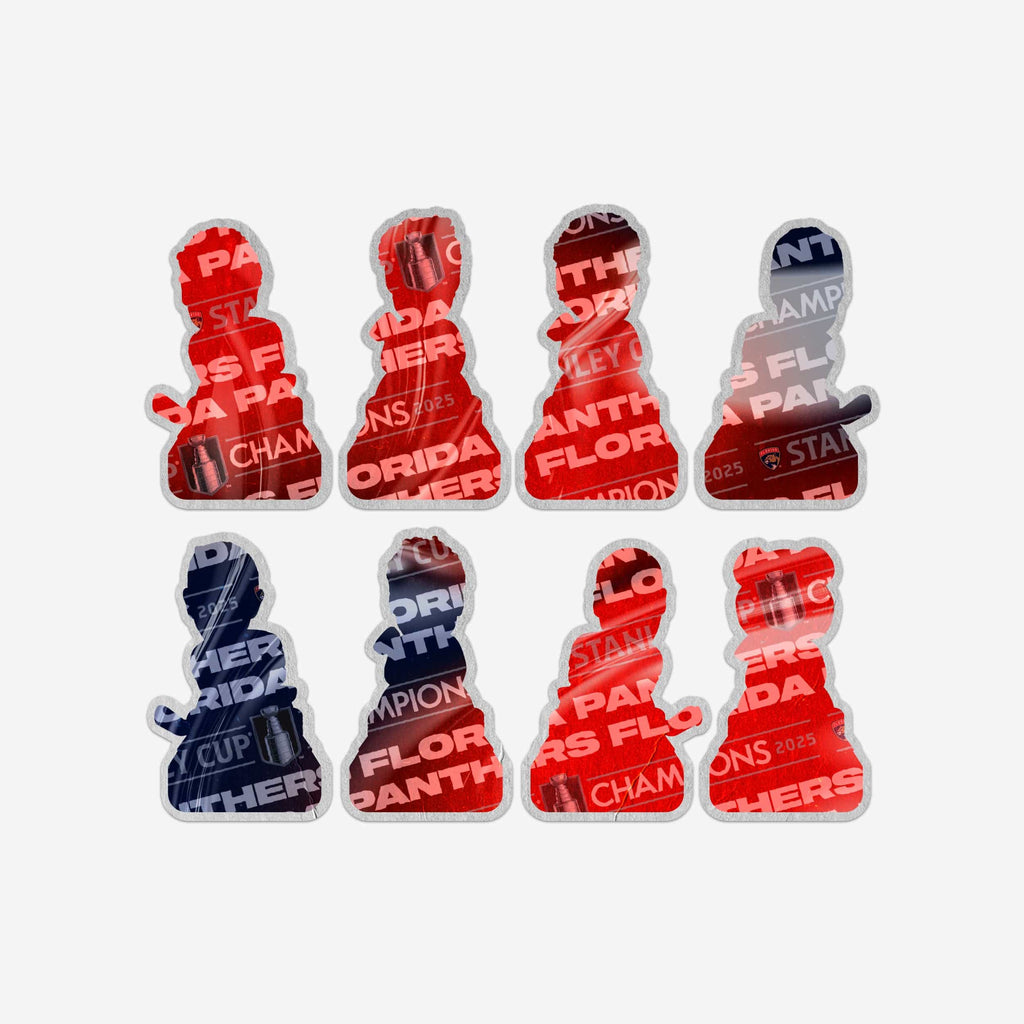 Florida Panthers 2025 Stanley Cup Champions Mini Bobblehead Boxed Set FOCO - FOCO.com