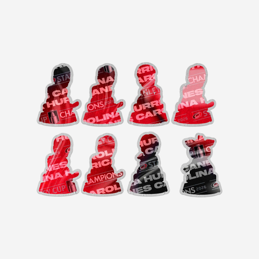 Carolina Hurricanes 2026 Stanley Cup Champions Mini Bobblehead Boxed Set