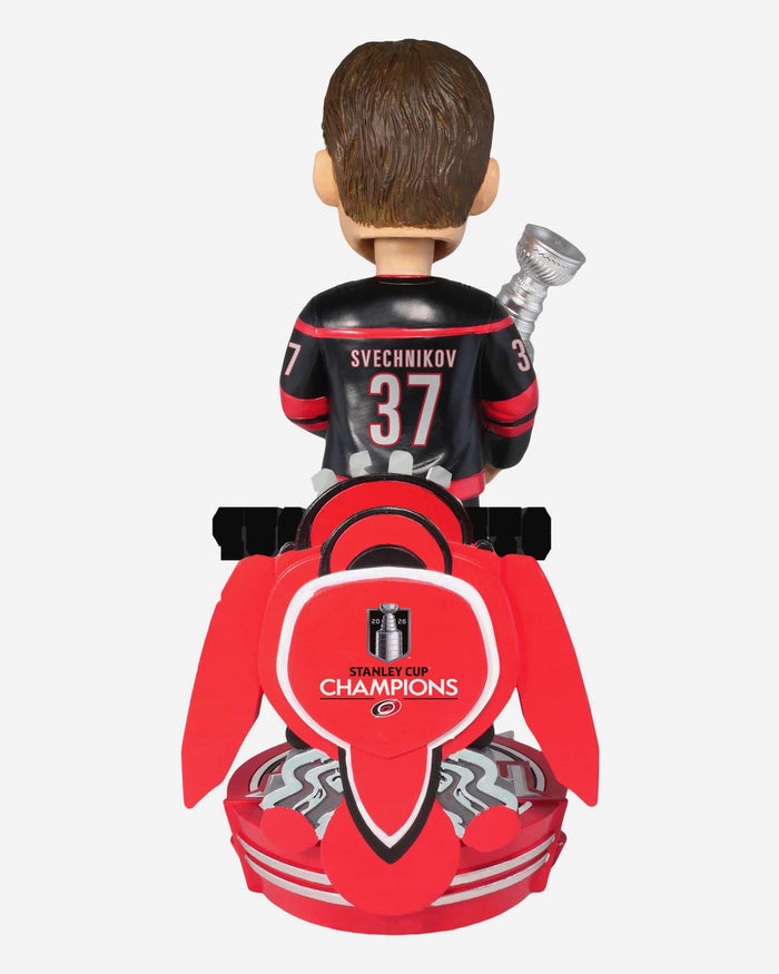 Andrei Svechnikov Carolina Hurricanes 2026 Stanley Cup Champions Celebration Bobblehead FOCO - FOCO.com