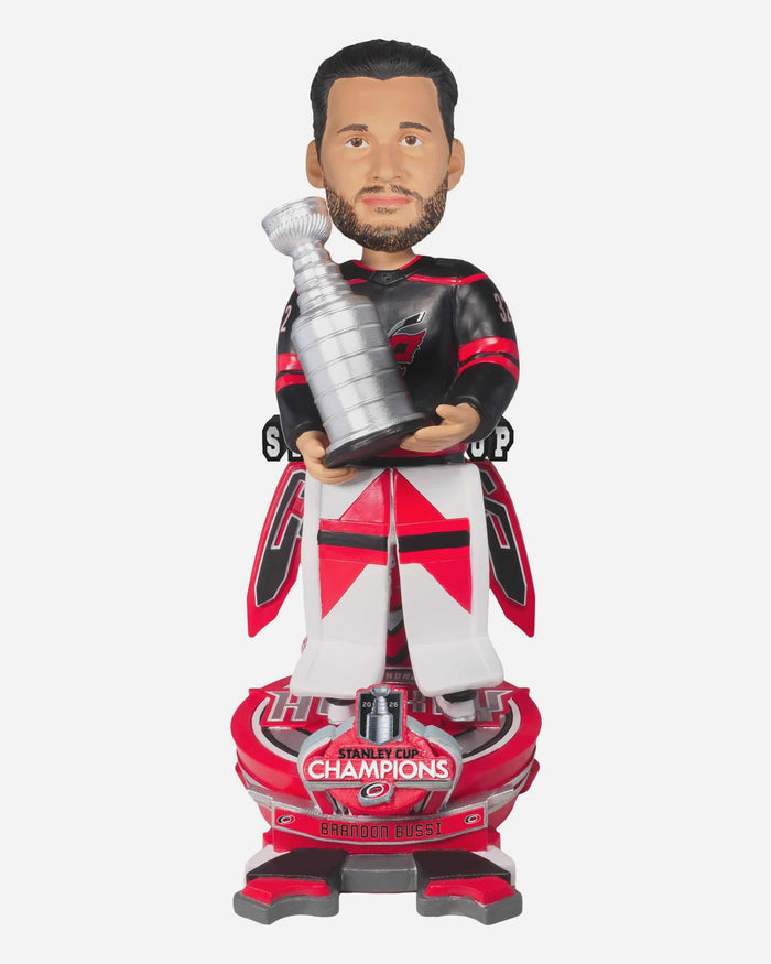 Brandon Bussi Carolina Hurricanes 2026 Stanley Cup Champions Celebration Bobblehead