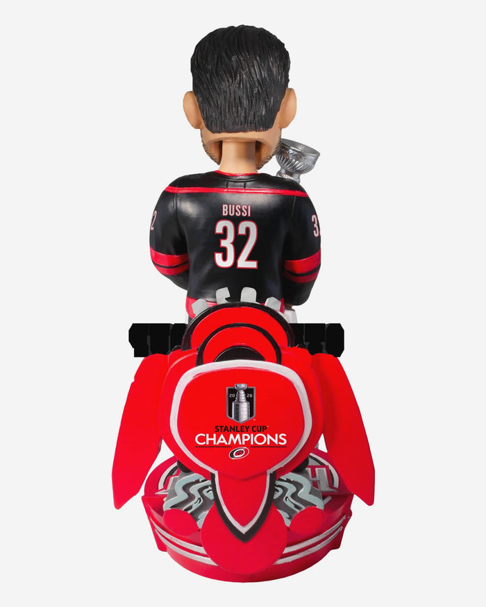 Brandon Bussi Carolina Hurricanes 2026 Stanley Cup Champions Celebration Bobblehead