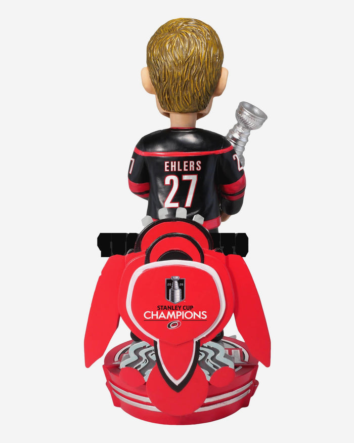 Nikolaj Ehlers Carolina Hurricanes 2026 Stanley Cup Champions Celebration Bobblehead FOCO - FOCO.com