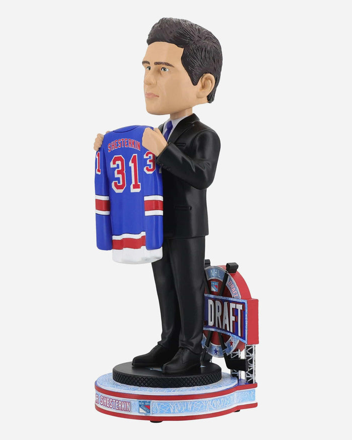 Igor Shesterkin New York Rangers 2014 NHL Draft Pick Bobblehead FOCO - FOCO.com
