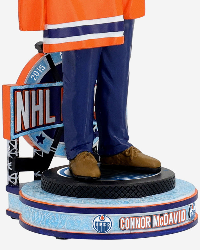Connor McDavid Edmonton Oilers 2015 Draft Pick Bobblehead FOCO - FOCO.com
