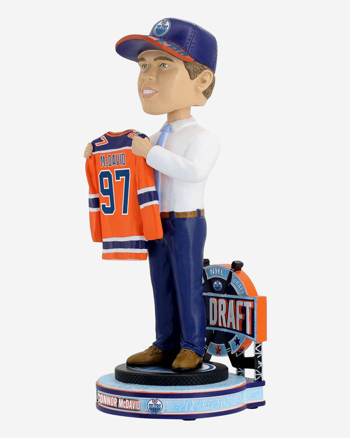 Connor McDavid Edmonton Oilers 2015 Draft Pick Bobblehead FOCO - FOCO.com