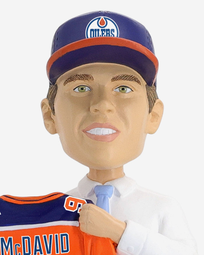 Connor McDavid Edmonton Oilers 2015 Draft Pick Bobblehead FOCO - FOCO.com