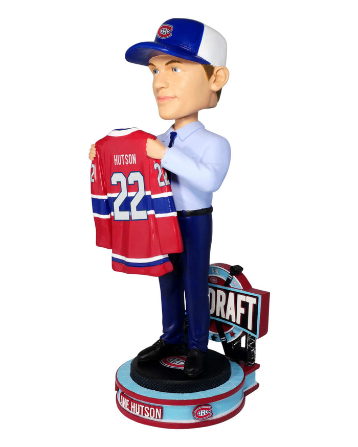 Lane Hutson Montreal Canadiens 2022 NHL Draft Pick Bobblehead