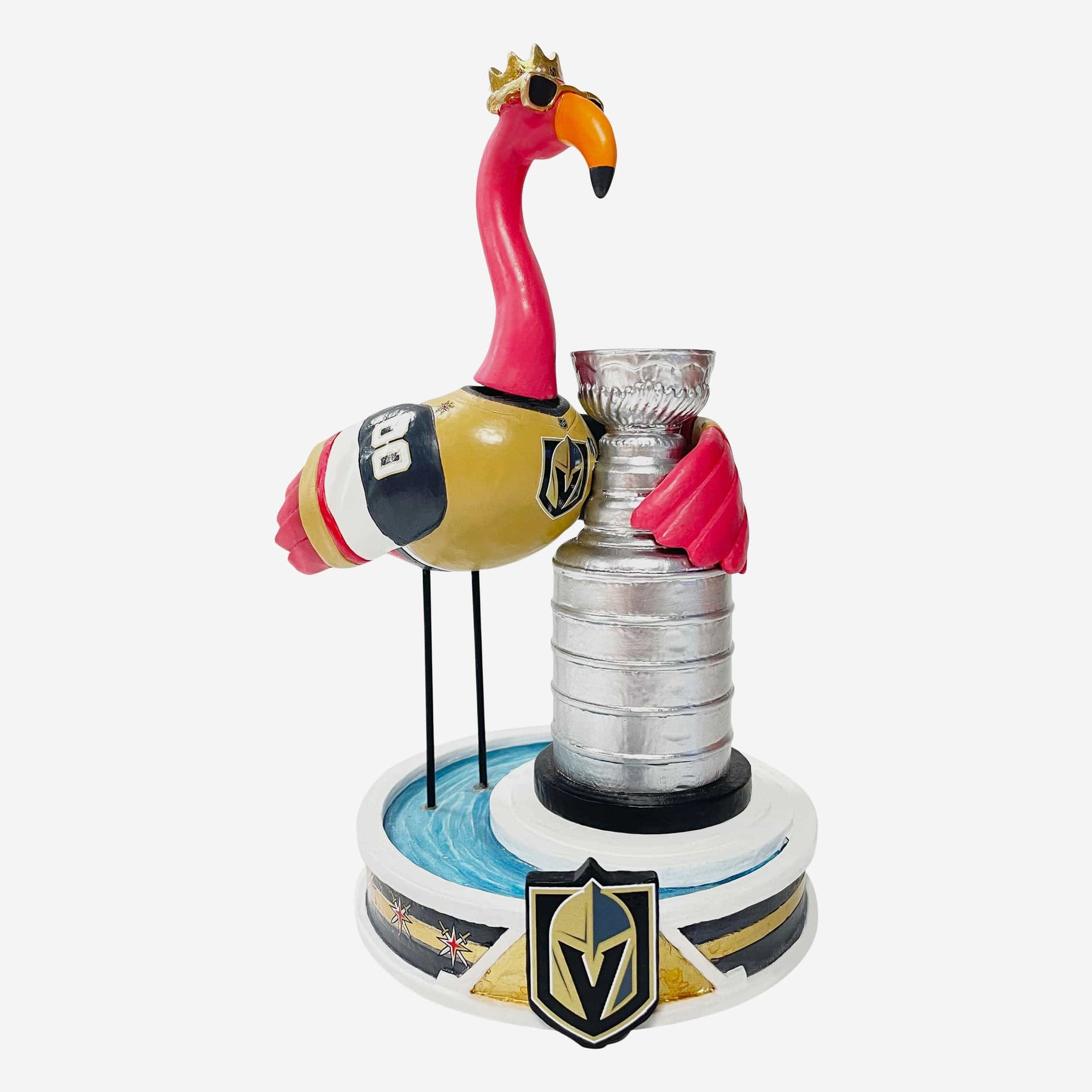 Flamingo Stanley Cup Straw Flag