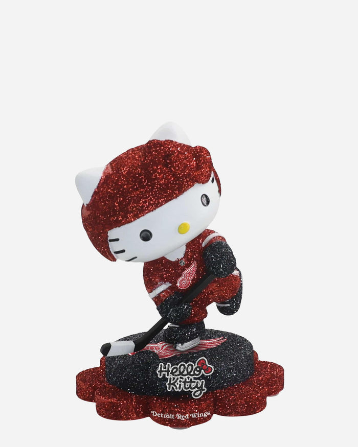Detroit Red Wings Hello Kitty® Glitter Mini Bobblehead FOCO - FOCO.com