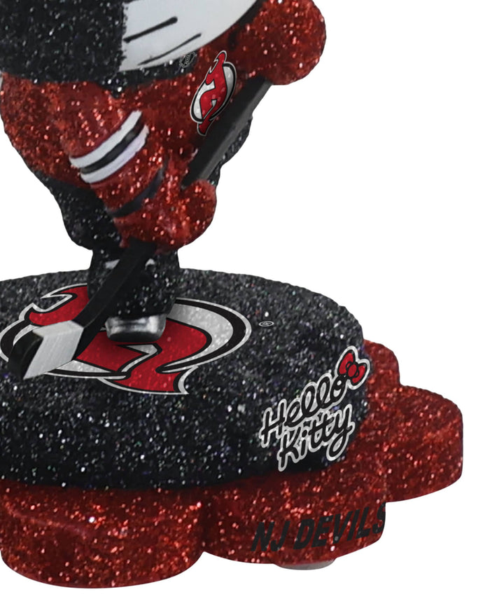 New Jersey Devils Hello Kitty® Glitter Mini Bobblehead FOCO - FOCO.com