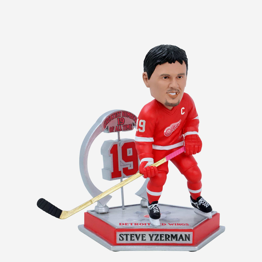 Steve Yzerman Detroit Red Wings Legendary Number 19 Bobblehead FOCO - FOCO.com
