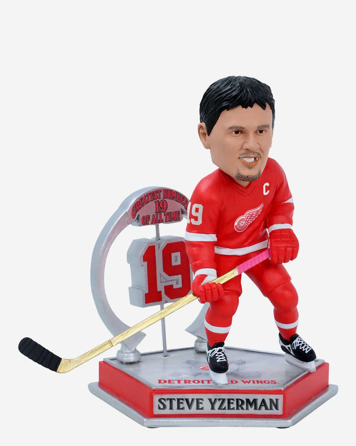 Steve Yzerman Detroit Red Wings Legendary Number 19 Bobblehead FOCO - FOCO.com