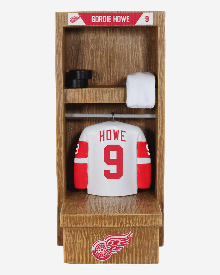 Gordie Howe Detroit Red Wings Locker Room Bobblehead FOCO - FOCO.com