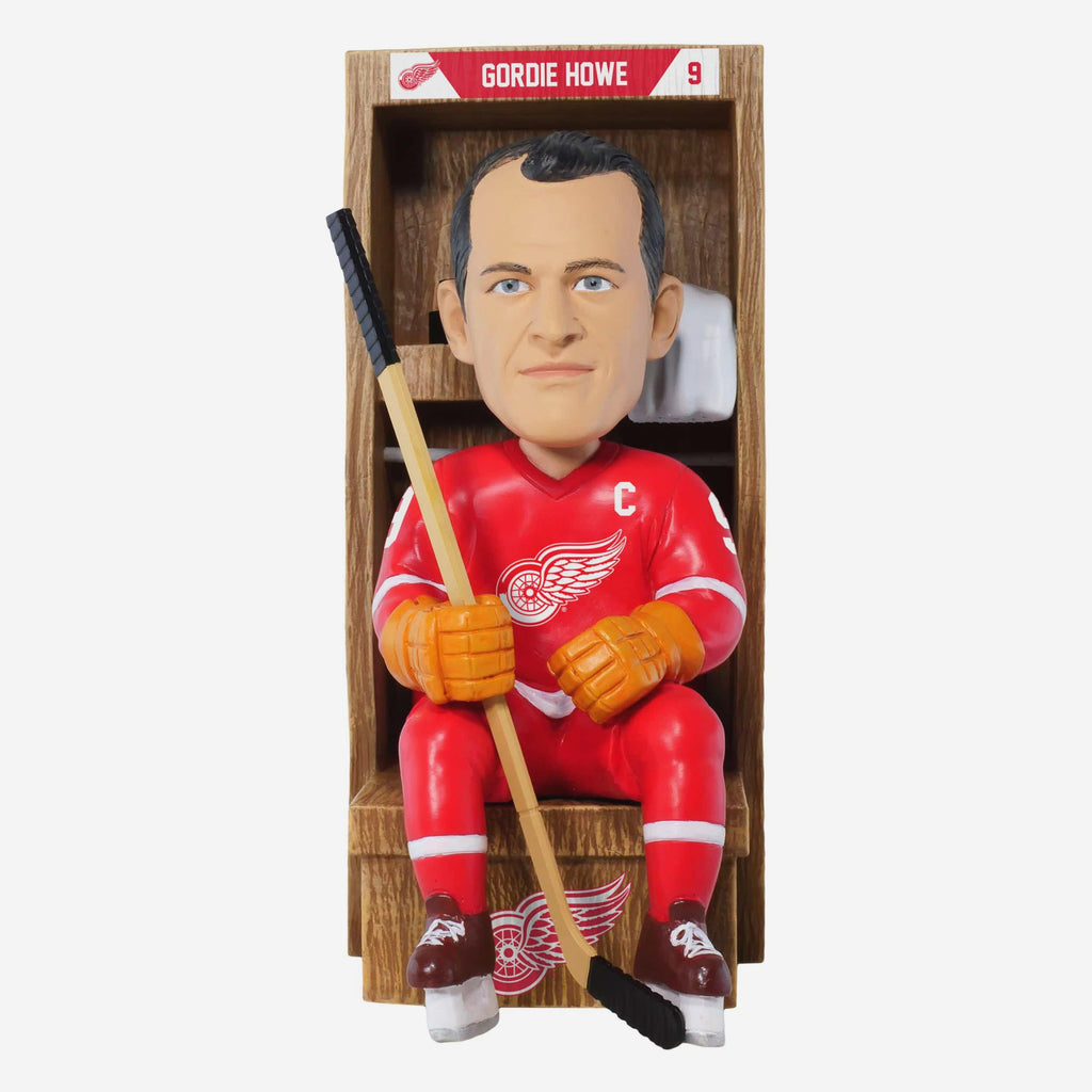 Gordie Howe Detroit Red Wings Locker Room Bobblehead FOCO - FOCO.com
