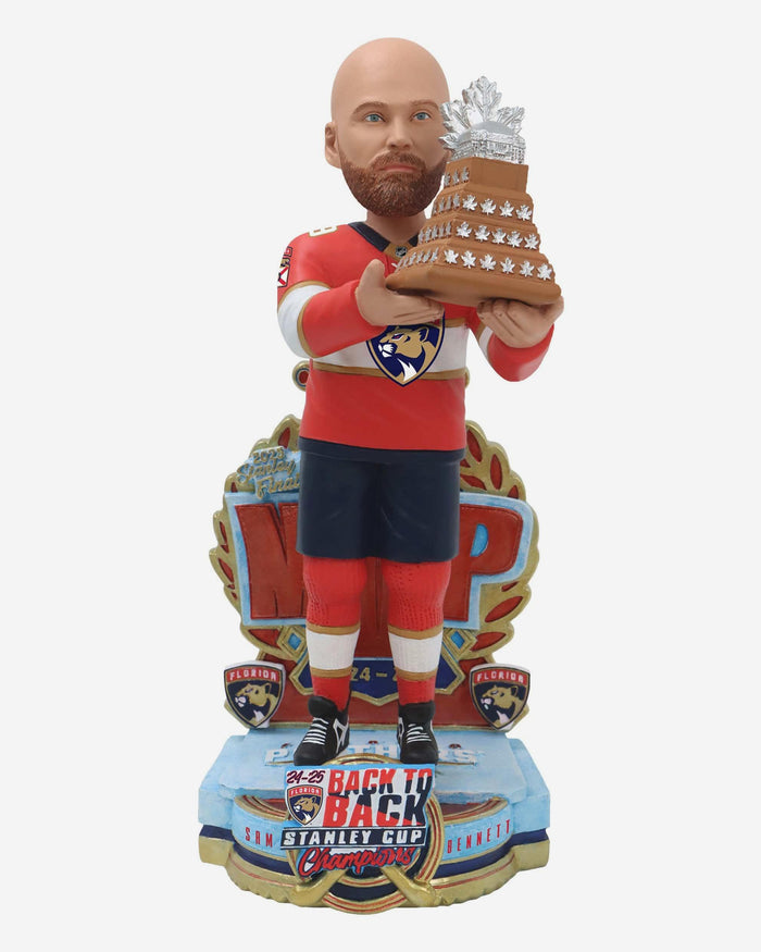Sam Bennett Florida Panthers 2025 Stanley Cup Champions MVP Celebration Bobblehead FOCO - FOCO.com
