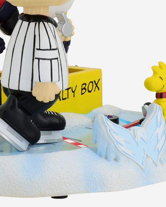 Washington Capitals Peanuts Penalty Box Bobblehead FOCO - FOCO.com