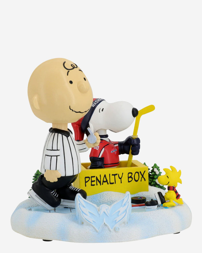 Washington Capitals Peanuts Penalty Box Bobblehead FOCO - FOCO.com