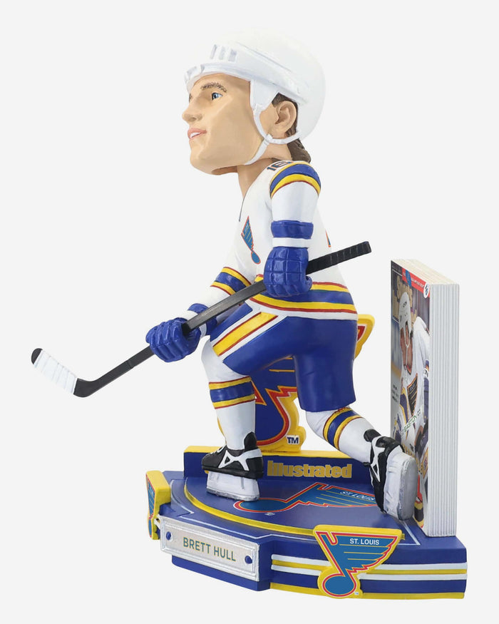 Brett Hull St Louis Blues The Incredible Hull Sports Illustrated Cover Bobblehead FOCO - FOCO.com