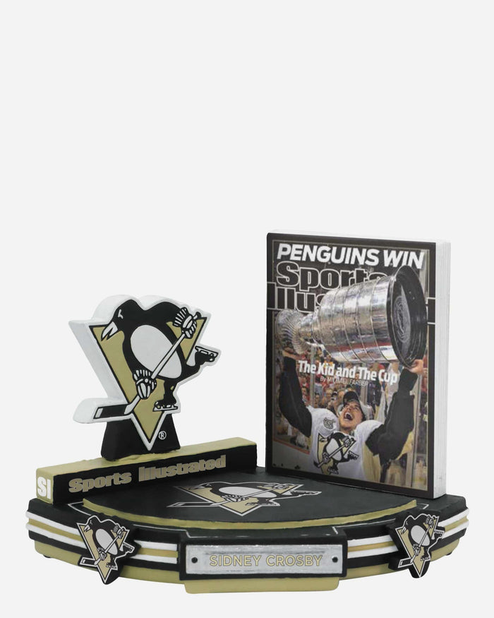 Sidney Crosby Pittsburgh Penguins The Kid and The Cup Sports Illustrated Cover Bobblehead FOCO - FOCO.com