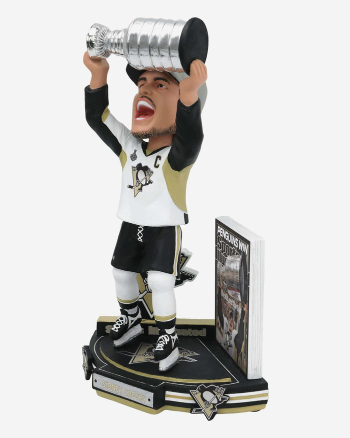 Sidney Crosby Pittsburgh Penguins The Kid and The Cup Sports Illustrated Cover Bobblehead FOCO - FOCO.com