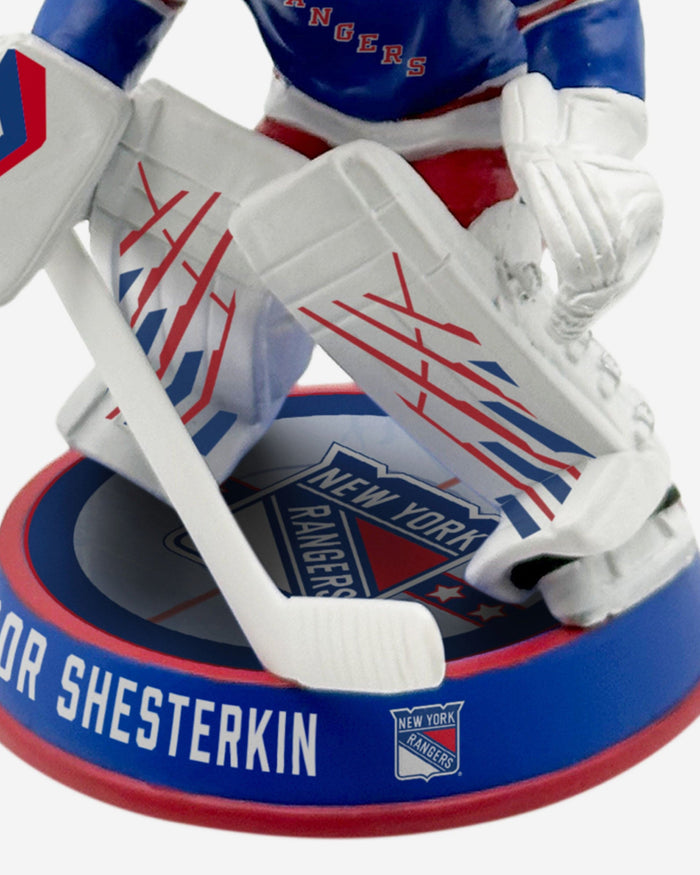 Igor Shesterkin New York Rangers Ice Stripe Bighead Bobblehead FOCO - FOCO.com