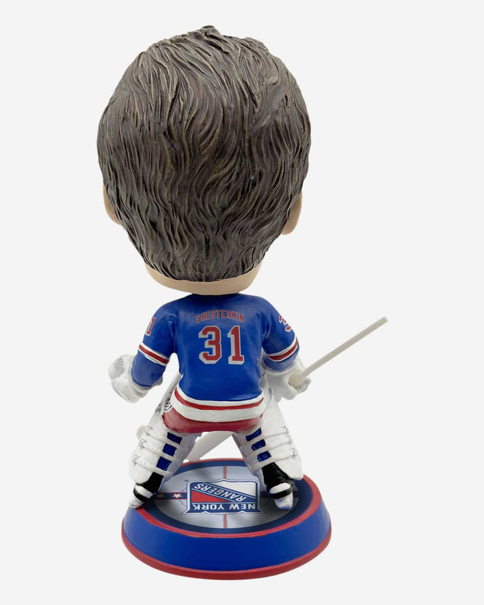 Igor Shesterkin New York Rangers Ice Stripe Bighead Bobblehead FOCO - FOCO.com