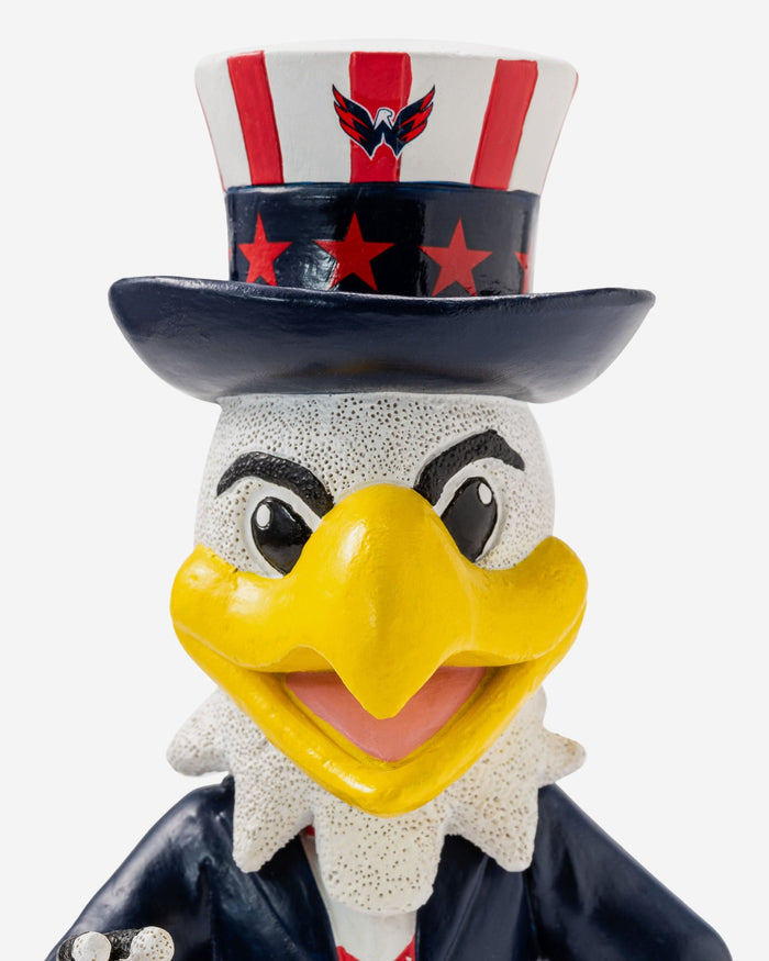Slapshot Washington Capitals Americana Mascot Bobblehead FOCO - FOCO.com