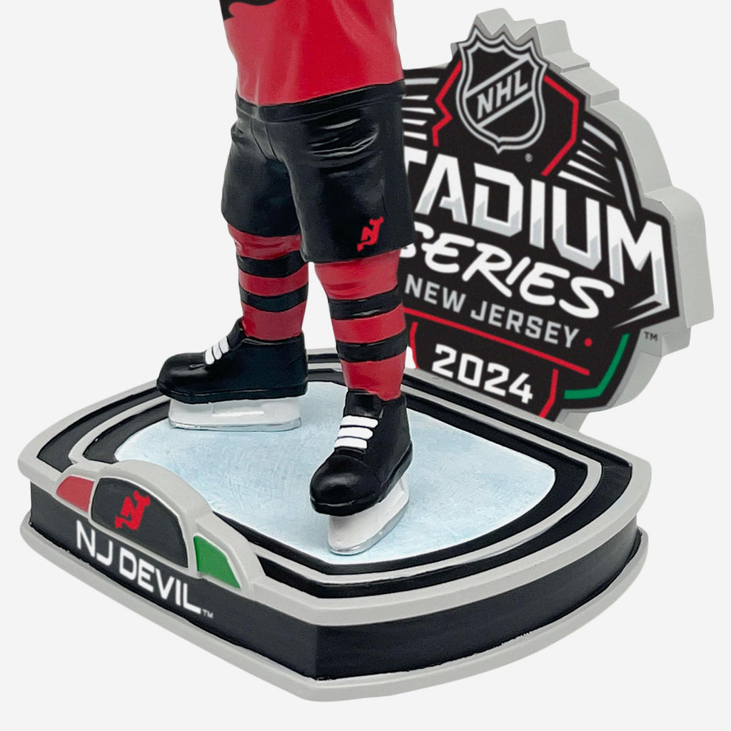 NJ Devil New Jersey Devils 2024 Stadium Series Mascot Bobblehead FOCO